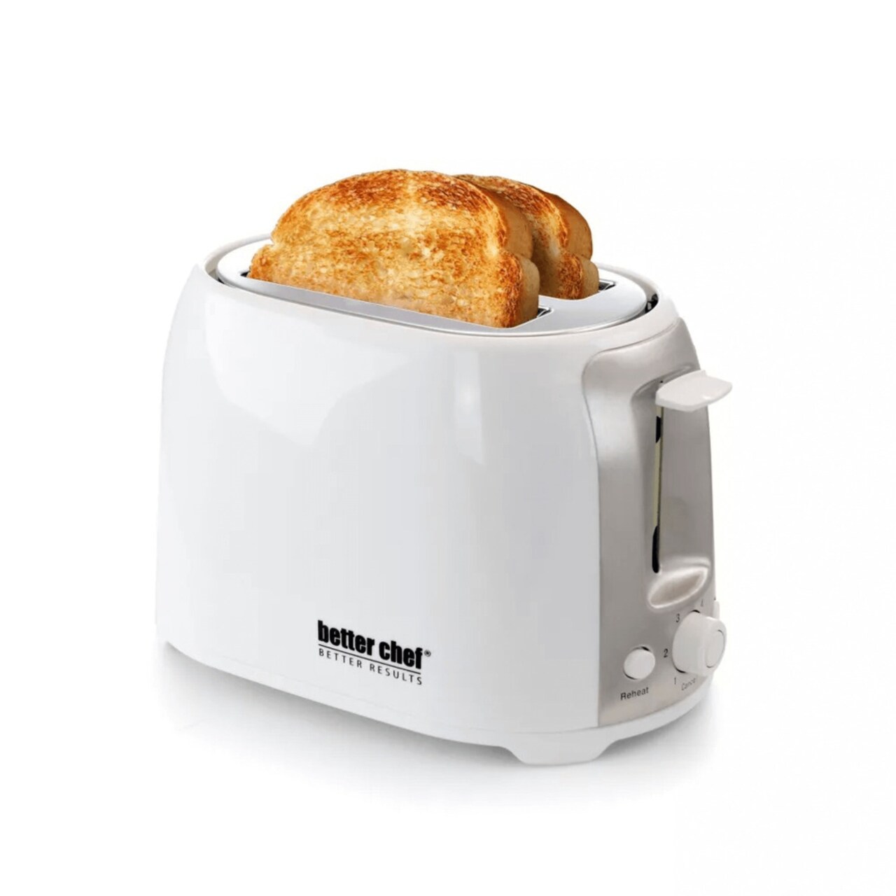 Better Chef Deluxe Cool Touch Wide-Slot 2-Slice Toaster With Stainless